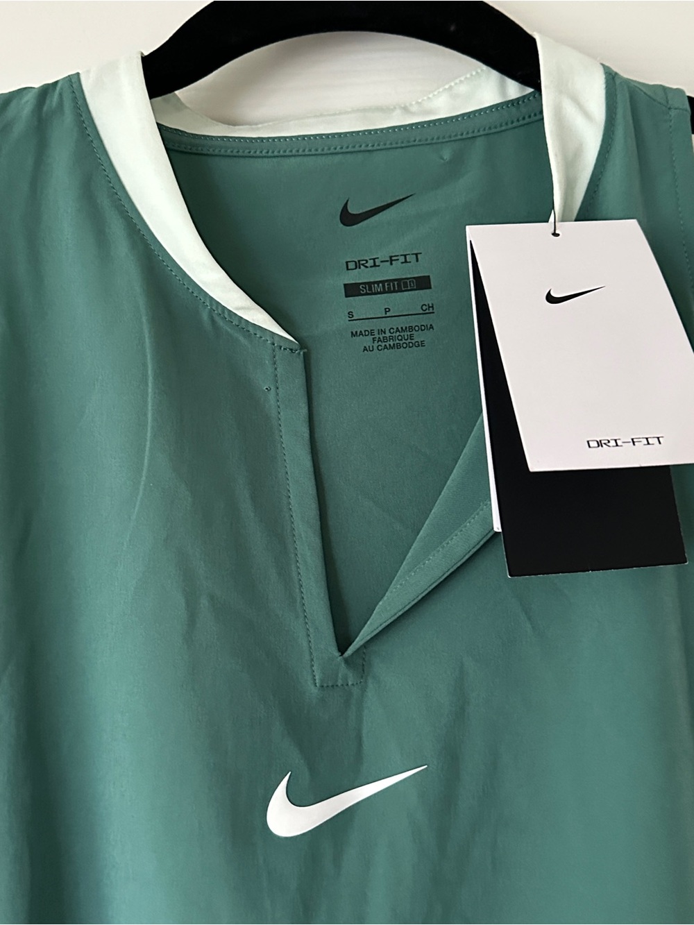Nike Women's Teal Tennis DRI-FIT Sport Dress - Picture 7 of 12